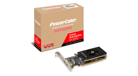 Видеокарта PowerColor Radeon RX 6400 4 ΓБ Retail