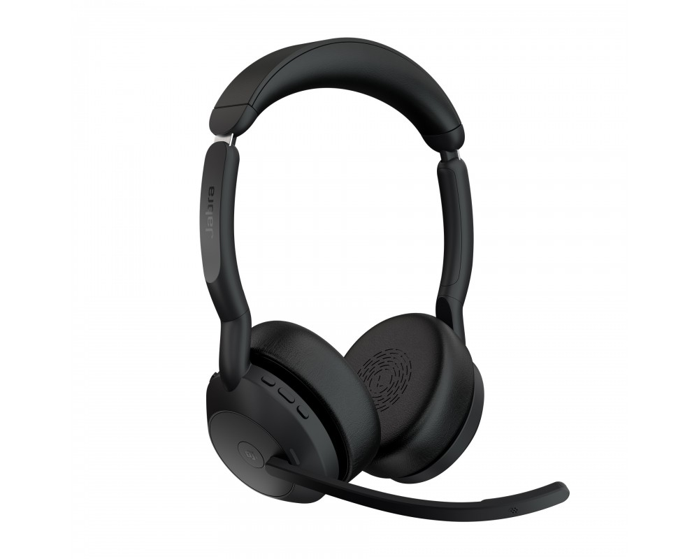 Bluetooth-гарнитура Jabra Evolve2 55 Link380c MS Stereo, цвет черный