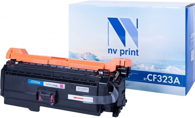 Картридж пурпурный NVPrint Color LaserJet, NV-CF323AM