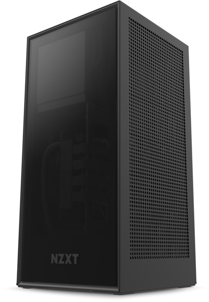 

Корпус NZXT H1 Black / Black case with 140 watercooler with riser card with 650W SFX-L PSU modular cables 80 PLUS Gold