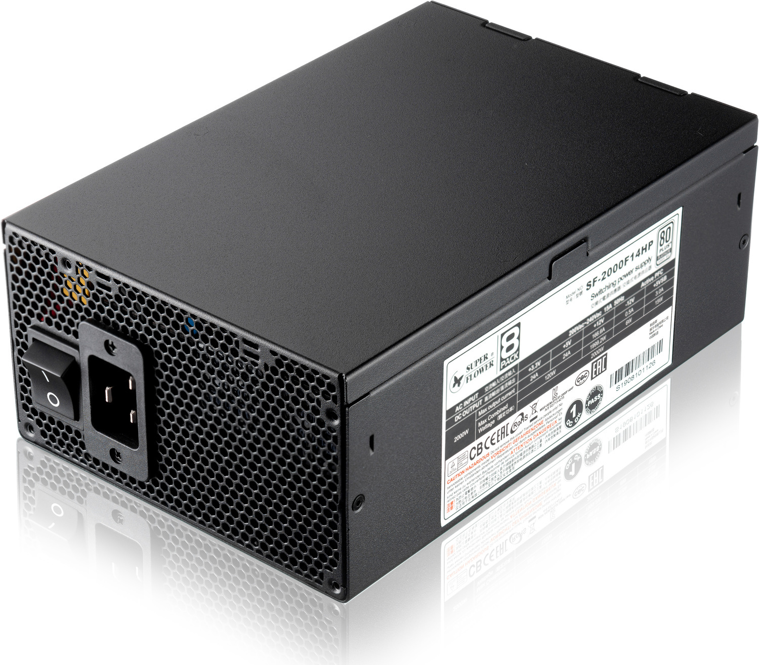Блок питания Super Flower Leadex Platinum 2000W