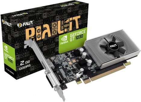 Видеокарта Palit GeForce GT 1030 2 ΓБ Retail