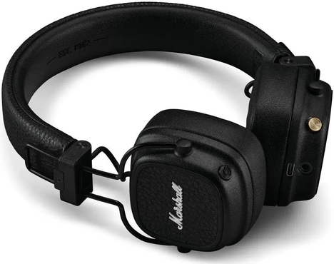 Bluetooth-гарнитура Marshall Major V, цвет черный
