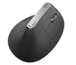 Мышь Logitech MX Vertical черный/черный оптическая (4000dpi) беспроводная BT/Radio USB (6but)