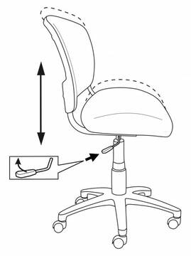 Кресло детское Бюрократ  CH-296NX