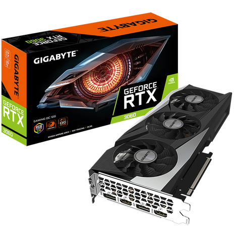 Видеокарта Gigabyte GeForce RTX 3060 12 ΓБ Retail