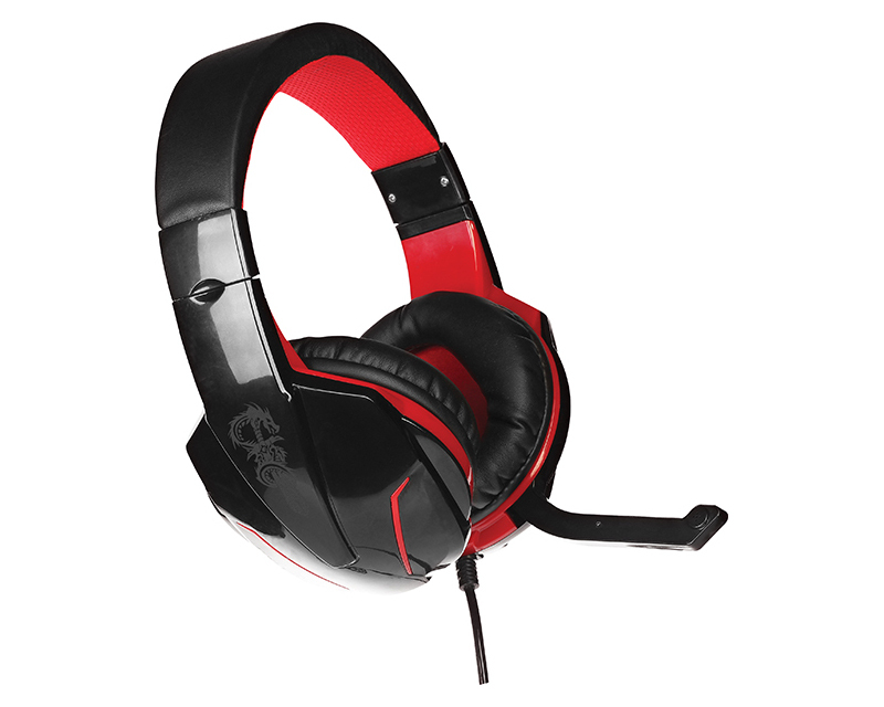 Гарнитура Qumo Bionic, цвет красный/черный