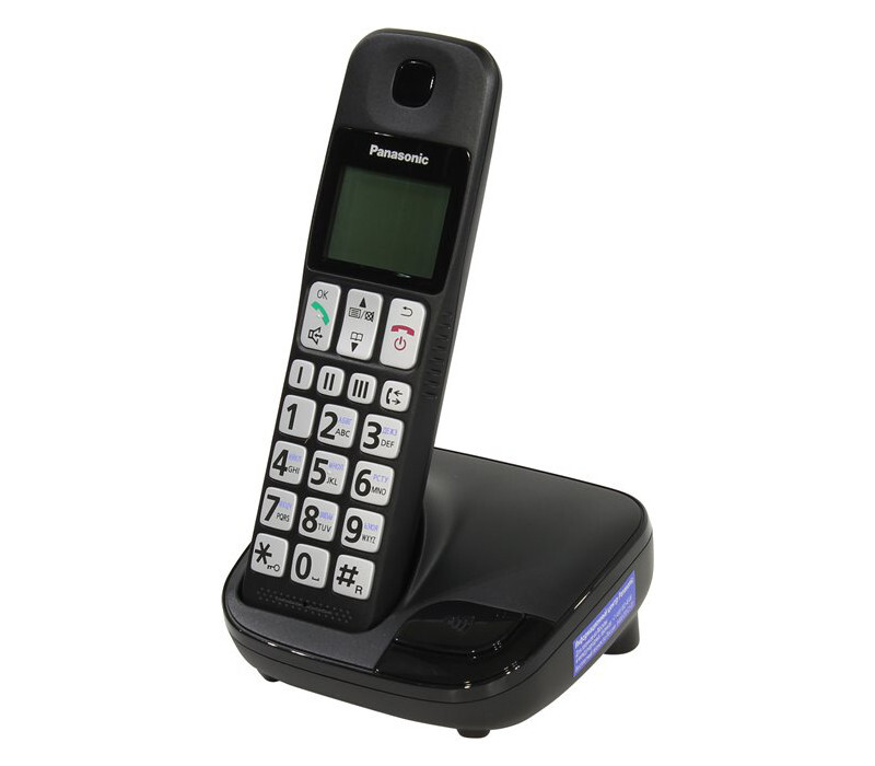 Радиотелефон Panasonic TGE110, 1 трубка