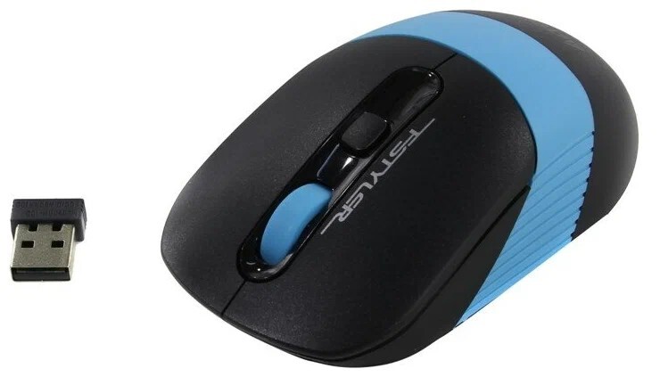 Мышь A4tech Fstyler FG10 BLUE, цвет черный