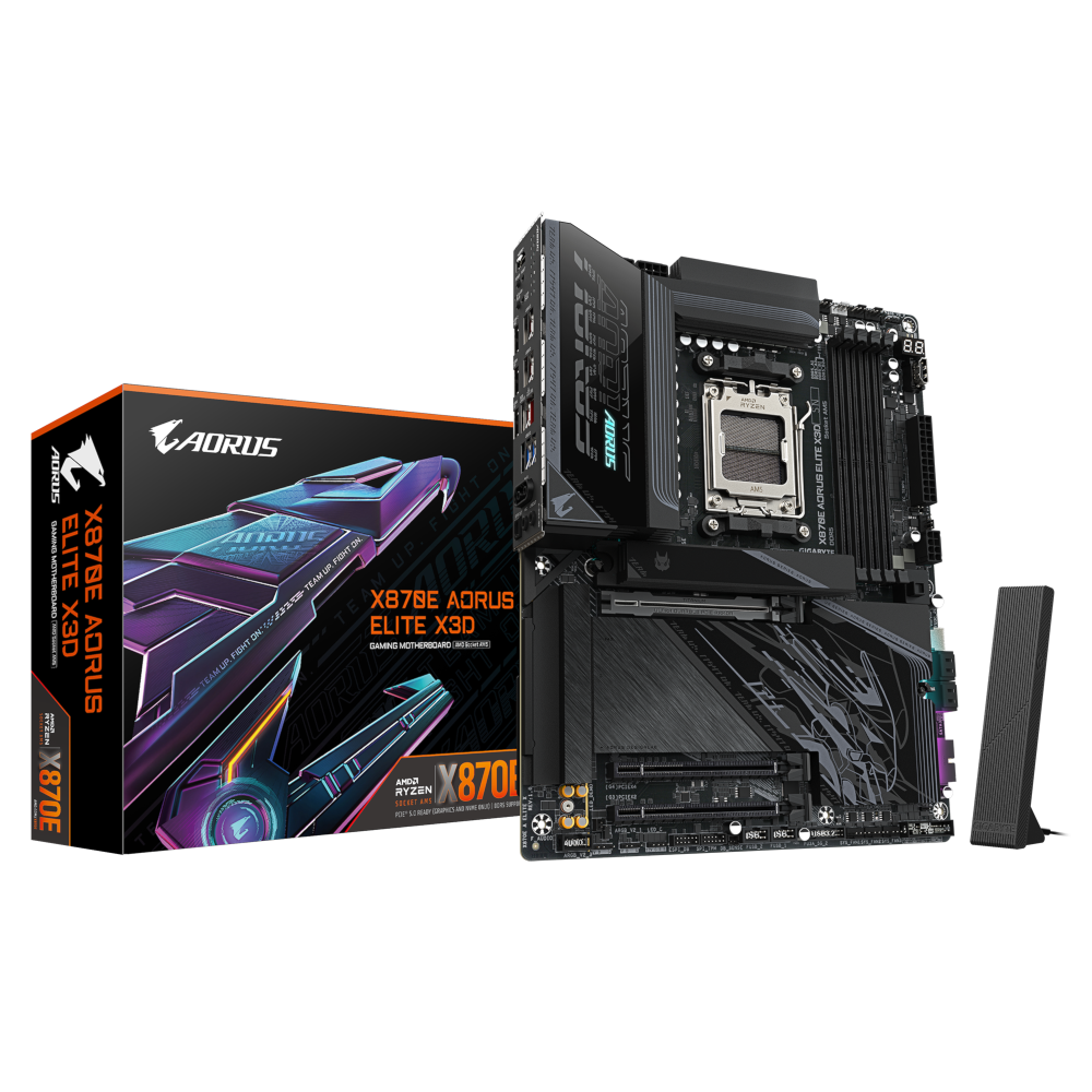 Материнская плата Gigabyte AM5 AMD X870E X870E AORUS ELITE X3D