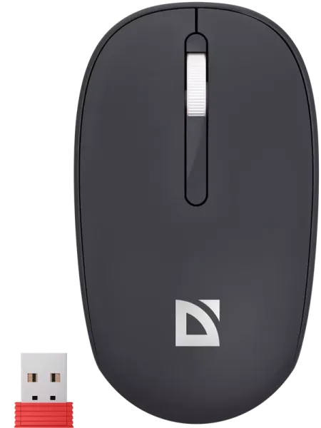 Мышь Defender Smart MM-396 52396, цвет черный