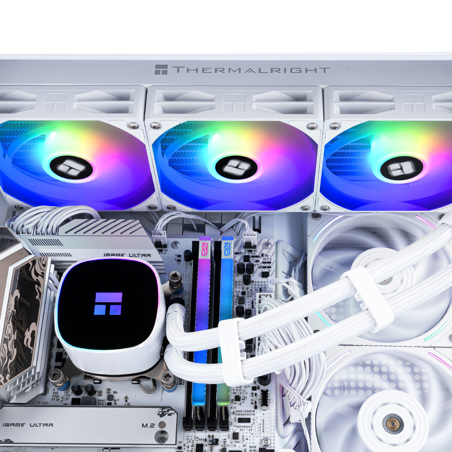 Кулер Процессорный Thermalright Водяное охлаждение Frozen Horizon 360 V2 ARGB White
