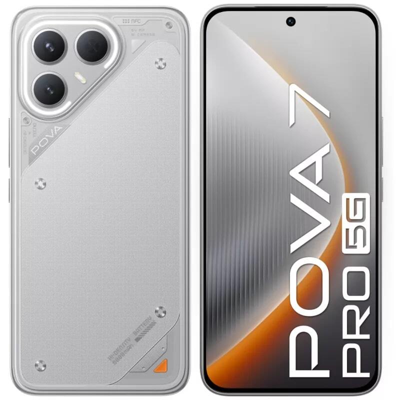 Смартфон TECNO POVA POVA 7 Pro 5G 256 ΓБ серый