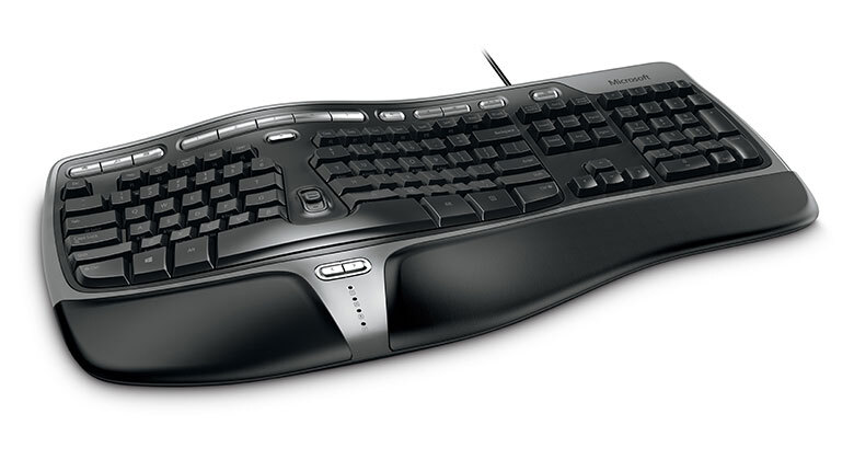 Клавиатура Microsoft Corporation Natural Ergonomic Keyboard 4000 B2M-00020, цвет черный