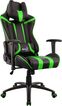 

Кресло для геймера Aerocool AC220 AIR-BG, черно-зеленое, с перфорацией, до 150 кг, размер 66х63х125/133 см