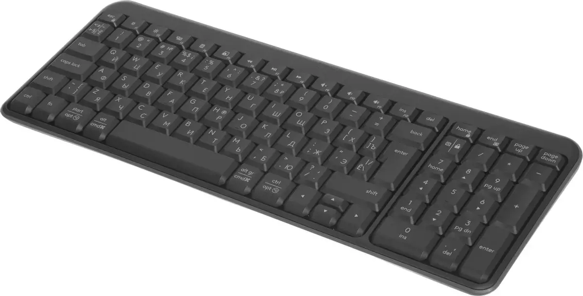 Клавиатура+мышь Logitech MK250 920-013853, цвет черный