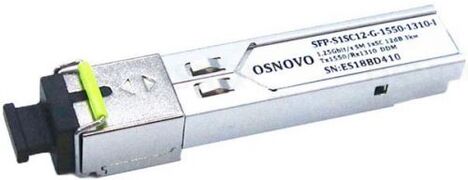 Трансивер OSNOVO SFP-S1SC12-G-1550-1310-I