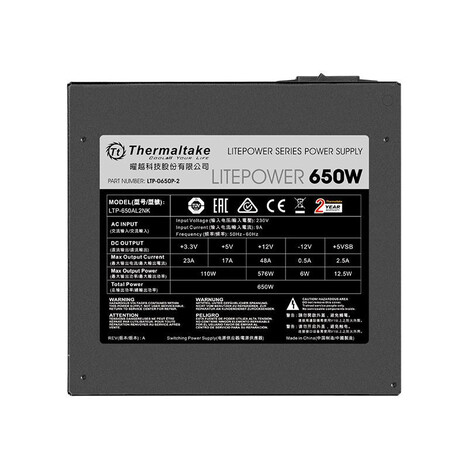 Блок питания Thermaltake Litepower 650W