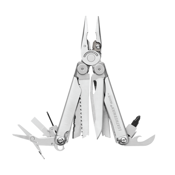 

Мультитул Leatherman Wave Plus (832524) 17функций серебристый