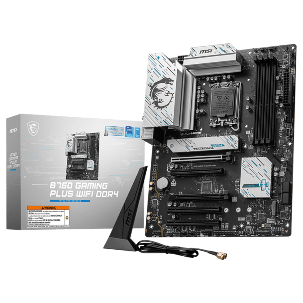 Материнская плата MSI Intel B760 B760 GAMING PLUS WIFI DDR4