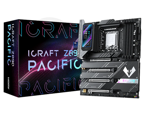 Материнская плата Maxsun LGA 1851 Intel Z890 iCraft Z890 PACIFIC