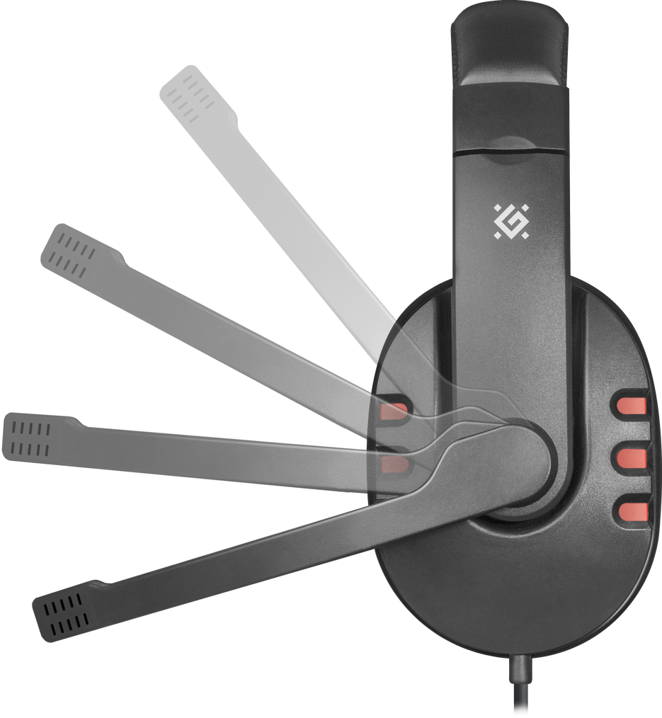 Гарнитура Defender Warhead G-160, цвет черный