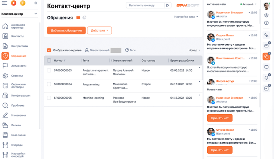 BPMSoft Омниканальные коммуникации