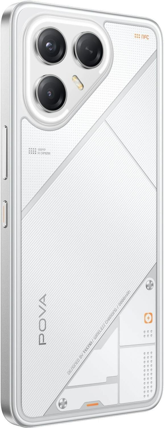 Смартфон TECNO POVA POVA 7 Ultra 5G 256 ΓБ белый