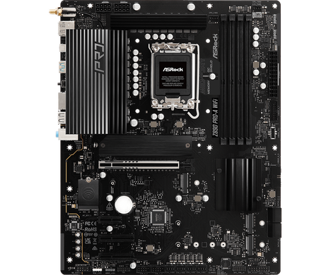 Материнская плата ASRock LGA 1851 Intel Z890 Z890 PRO-A WIFI