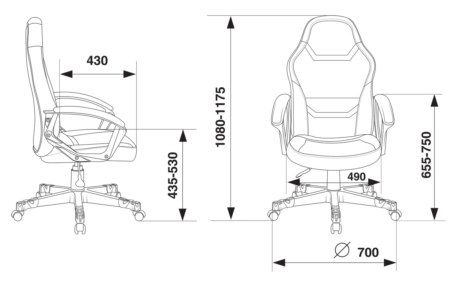 Кресло игровое ZOMBIE  10