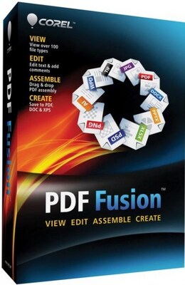 Corel Corporation Corel PDF Fusion (Maintenance, 1 year), 250 users - academic - CTL - Win - English, French
