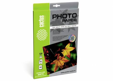 Бумага белый Cactus CS-MA422020DS