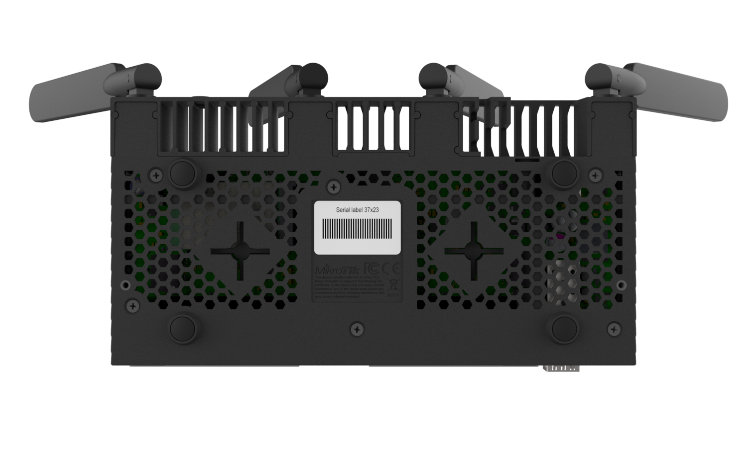 Wi-Fi роутер MikroTik RB4011IGS+5HACQ2HND-IN