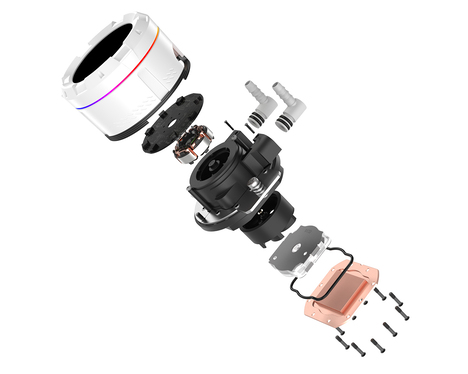 Кулер Процессорный ID-Cooling система водяного охлаждения SL240