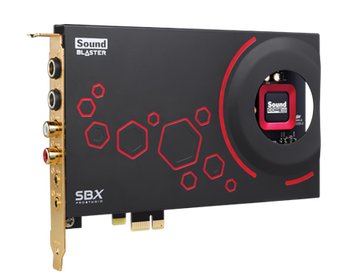 Звуковая карта CREATIVE PCI-E Sound Blaster ZXR