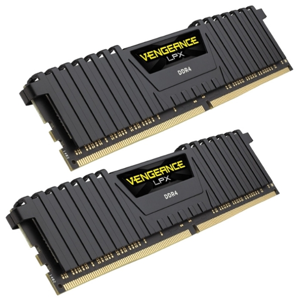 

Оперативная память Corsair Venegance LPX DDR4 2400МГц 2x4GB, CMK8GX4M2A2400C16