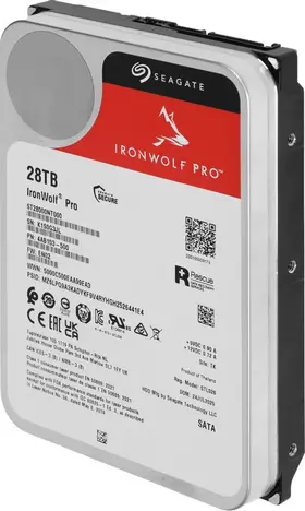 Жесткий диск  SEAGATE IronWolf Pro 3.5  28TB 7.2K SATA3