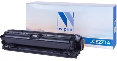 Картридж голубой NVPrint Color LaserJet, NV-CE271AC