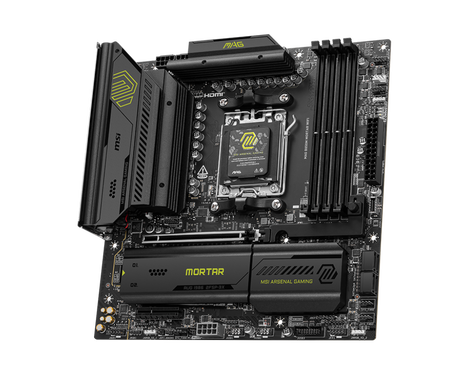 MSI MAG B850M MORTAR WIFI,B850,AM5,4DDR5,1PCI-Ex16,1PCI-Ex4,3M.2,4SATA3,1USB 3.2 Gen2x2,5USB3