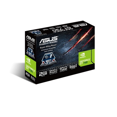 Видеокарта ASUS GeForce GT 730 2 ΓБ Retail