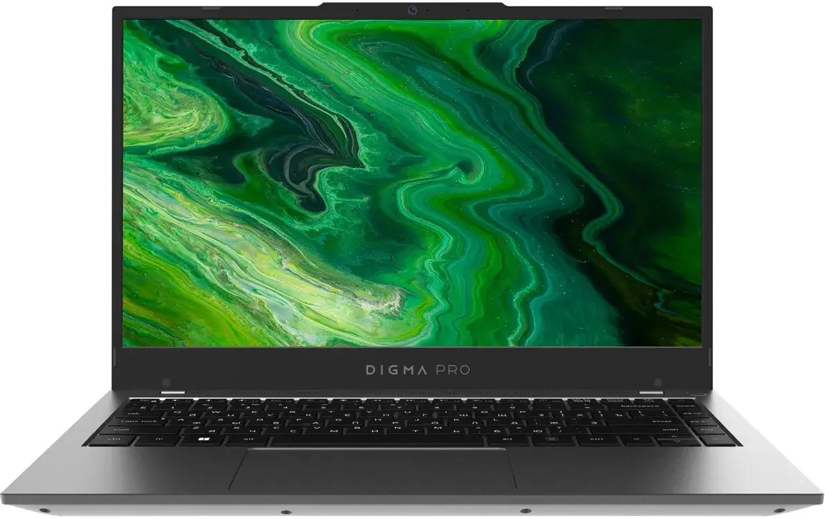 Ноутбук Digma Pro Fortis M Core i5 1235U 16Gb SSD512Gb Intel Iris Xe graphics 14.1" IPS FHD (1920x1080) Windows 11 Pro grey WiFi BT Cam 4000mAh (DN14P5-ADXW03)