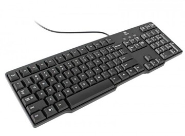 Клавиатура Logitech K100 920-003200, цвет черный