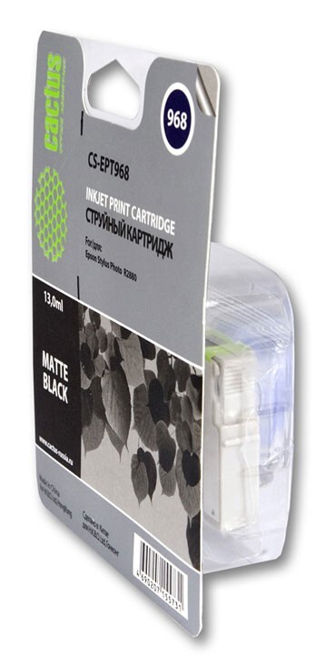 Картридж черный Cactus CS-EPT968
