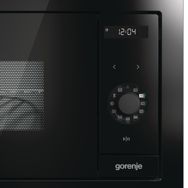 

Встраиваемая микроволновая печь GORENJE/ Встраиваемая микроволновая печь с грилем, (шхвхг): 59,2 × 39 × 36,8 см, черный