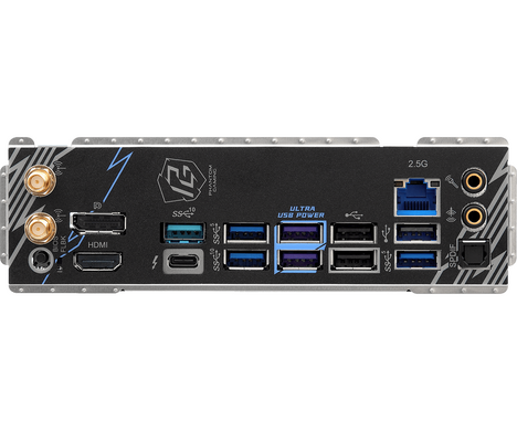 Материнская плата ASRock LGA 1851 Intel B860 B860 LIGHTNING WIFI