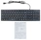 Клавиатура Oklick KeyBoard 520M2U 1061587, цвет черный