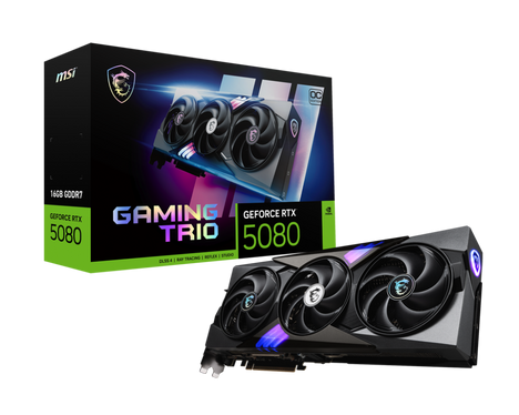 Видеокарта MSI GeForce RTX 5080 16 ΓБ Retail