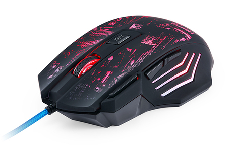 Мышь HyperX Mouse Qumo Fighter M38 23460_Qumo, цвет черный