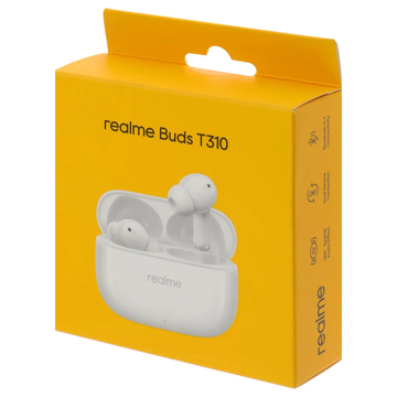 Bluetooth-гарнитура realme Buds T310, цвет белый