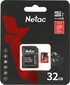 Карта памяти Netac MicroSDHC P500 Extreme PRO 32GB